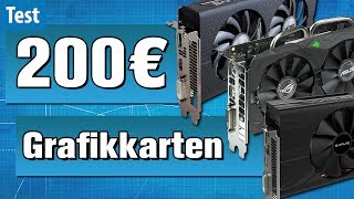 Die besten GamingGrafikkarten UNTER 200 EURO im Test  GamingPC [upl. by Imtiaz]