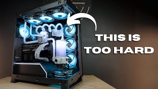 Custom Loop Water Cooling on a budget ft intel i513600K  RTX 3070 [upl. by Herb]