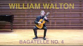 William Walton Five Bagatelles IV  Performed by Andrew Wilder [upl. by Kelcie107]