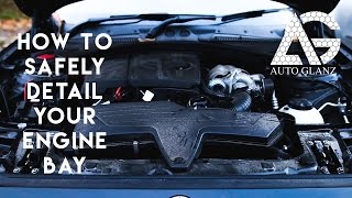 How to Detail your engine bay for beginners Engine bay detailing guide [upl. by Oigimer]