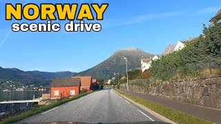 Norway Virtual Drive Kvinnherad Municipality [upl. by Auqinehs]