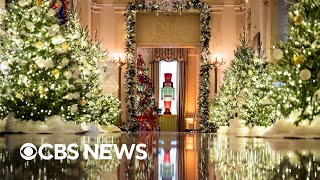 First lady Jill Biden unveils 2023 White House holiday decor  full video [upl. by May]