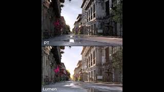 Path Tracing vs Lumen [upl. by Meadows767]