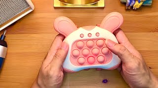 Pop IT machine Toys Puzzle Game  unboxing silent no talking Asmranson [upl. by Airamahs]