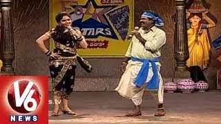 Telangana Special Folk Songs  Folk Star Dhoom Thadaka  02  V6 News [upl. by Aneled]