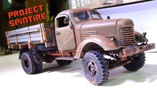 RC ADVENTURES  Project quotSPiNTiREquot  FiNAL PRODUCT RUST amp AGiNG quotHow Toquot PT2  2WD CA10 WORK TRUCK [upl. by Nomzed]