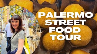 Palermo Street Food Tour Savoring Sicilys Best Bites  Local Aromas [upl. by Llecrad]