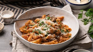 Woodsy Warming Penne Boscaiola Recipe [upl. by Madoc]