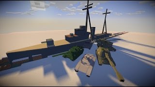 Minecraft Flans Mod Monolith Pack version 3 ausf B [upl. by Clea]