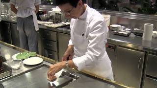 Carme Ruscalleda prepares a dish [upl. by Vinson]