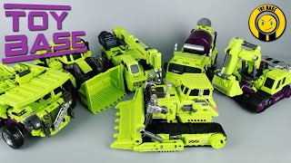 Combiner Wars Constructicons Transformers IDW Style Devastator members Constructicons Unite Warriors [upl. by Tamah255]