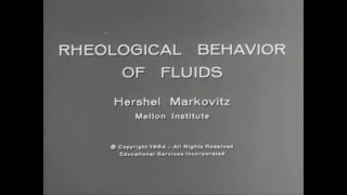 Rheological Behavior of Fluids [upl. by Antebi735]