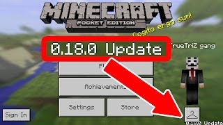 Minecraft Pocket Edition 0180 RELEASED MCPE 0180 Update [upl. by Onfroi]