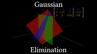 Gaussian Elimination [upl. by December]