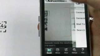 QuickMark mobile barcode reader for iPhone [upl. by Harry]