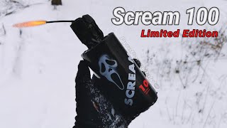 SCREAM 100 quotLimited Editionquot Firecracker  Huge Whistle to 100g Ground Salute Pyrotecnica Alberto [upl. by Yumuk971]