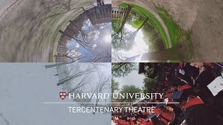 Home for Harvards Commencement Tercentenary Theatre in 360° [upl. by Orella]