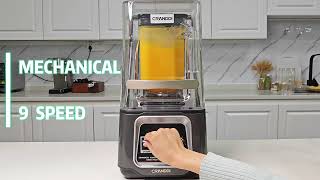 CRANDDI K80 Quiet Smoothie Blender [upl. by Nivad513]