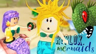 Becoming MERMAIDS in Roblox w iHasCupquake [upl. by Cleodal]