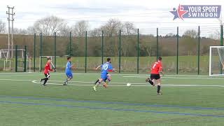 Highworth U16 v Royal Wootton Bassett Town U16 highlights [upl. by Latia672]