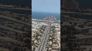 Dubai sky Palm view🏙️🌆🌇🌃🌉 [upl. by Lyckman]