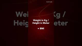 How to calculate BMI Body Mass Index [upl. by Chapell]