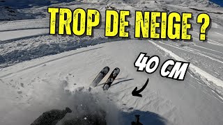 NEIGE FRAICHE EN HORS PISTE À VAL THORENS  Ski vlog 8 [upl. by Wandy]