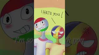 Romania who’s your date Romania x Hungary countryhumans [upl. by Adnorehs]