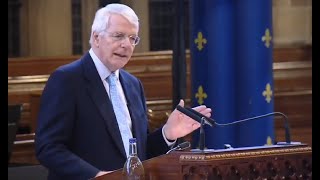 John Smith Public Service Lecture by Rt Hon Sir John Major KC GH  John Smith Centre Conference 2019 [upl. by Jacques654]