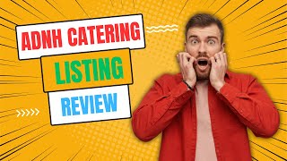 ADNH Catering Review By Stalk Stock [upl. by Alyel]