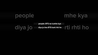 Hste Suraj ki roshni dedi 💜bts btsstatus btshindishorts [upl. by Keldah]