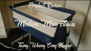 Teeny Weeny Cozi Sleeper Crib Bassinet Review [upl. by Meer709]