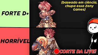 TIERLIST CIENTÍFICA DO RAGNAROK  corte da live [upl. by Dyol]