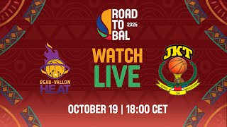 Beau Vallon Heat v JKT  Full Basketball Game  Africa Champions Clubs ROAD TO BAL 2025 [upl. by Idner]