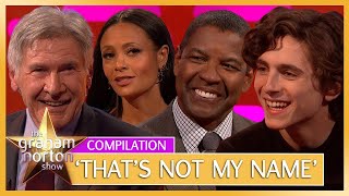 Denzel Washington Trolls Graham  Calling Celebs The Wrong Name  The Graham Norton Show [upl. by Sadella21]