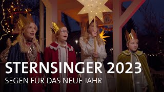 Die Sternsinger bringen den Segen für das kommende Jahr 2023 [upl. by Ynove]