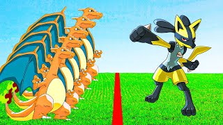 10 CHARIZARD VS LUCARIO IN PALWORLD [upl. by Ayo]