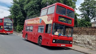 Route 22 Godstone Green To East Grinstead Lowish Floor Running Day [upl. by Adnauq]