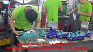 DGSF Highend womens shoes production line [upl. by Ainola]