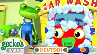 WaschanlagenAbenteuer｜40minütige Zusammenstellung｜Geckos Garage｜LKW für Kinder [upl. by Malynda]