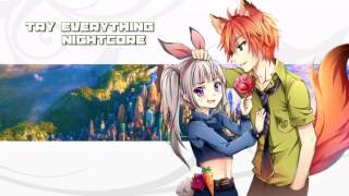 Nightcore  Try Everything ShakiraZootopia [upl. by Jariv]