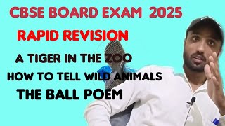 Rapid revision  Class 10th CBSE  Poetry  Vivek Sir english cbseboard cbse [upl. by Iilek]