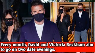 Every month David and Victoria Beckham aim to go on two date evenings [upl. by Neile]