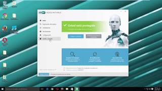 ESET NOD32 Antivirus 10x solicitar y activar con licencia de prueba desde la misma aplicación [upl. by Bill]