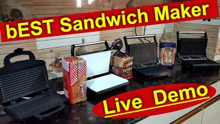 Best sandwich maker in India 2024 ⚡ Top 5 Grill Sandwich maker ⚡ best sandwich maker machine [upl. by Aneem274]