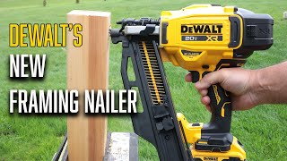 The New Dewalt Framing Nailer Here is Whats different dewalt [upl. by Aleibarg]