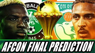 AFCON 2023 FINAL PREDICTION [upl. by Lebasile509]