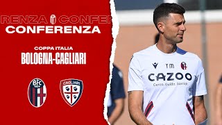 BolognaCagliari la conferenza stampa prepartita di Thiago Motta 🎙 [upl. by Xenos]