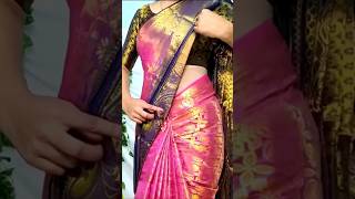 How to wear heavy silk saree [upl. by Lessig]