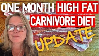 One Month High Fat Carnivore Diet Update  Why I Quit PSMF and Weightloss [upl. by Publias]